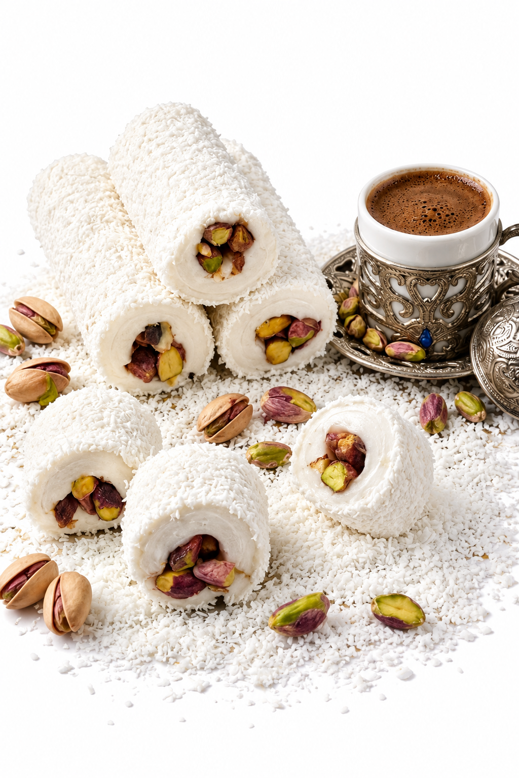 Sultan Kaymaklı Antep Fıstıklı Lokumu